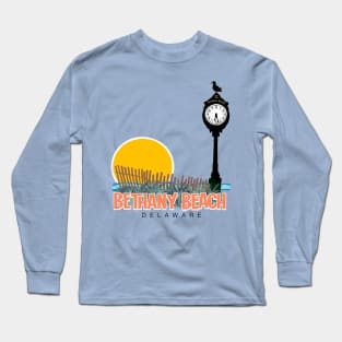 Bethany Beach Clock Long Sleeve T-Shirt